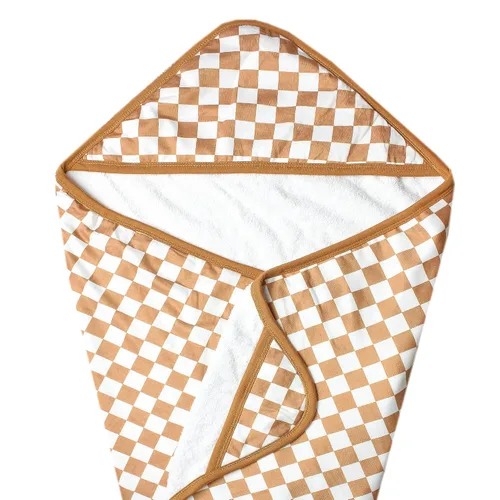 Vista 13 de Copper Pearl Toallas de baño con capucha, toallas de baño de tela de rizo de primera calidad con capucha, bolsillos y diseños geniales, ideales