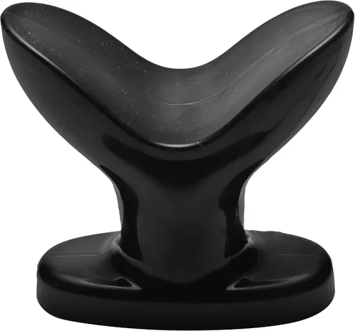 Vista 3 de Master Series XL Anal Acampanado Anal Plug, Negro