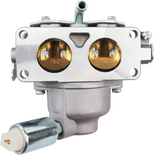 Vista 5 de Carburador para motor V-Twin Briggs & Stratton 796227 de cortacésped con kits de afinación, reemplaza para motores 40G777 40H777 44M777 44P777 44S677