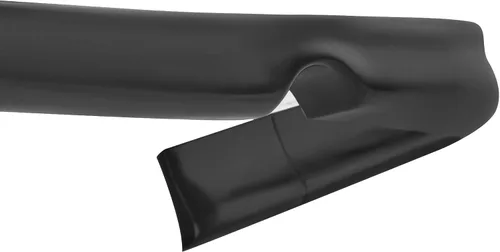 Vista 6 de Compatible con/Reemplazo para Labio de Parachoques Trasero, Difusor de Labio Trasero Estilo Type-R de PU Negro, Compatible con Honda Civic 2dr Coupe