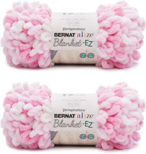 Vista 27 de Bernat Alize Blanket-EZ - Ovillo de lana, color crema