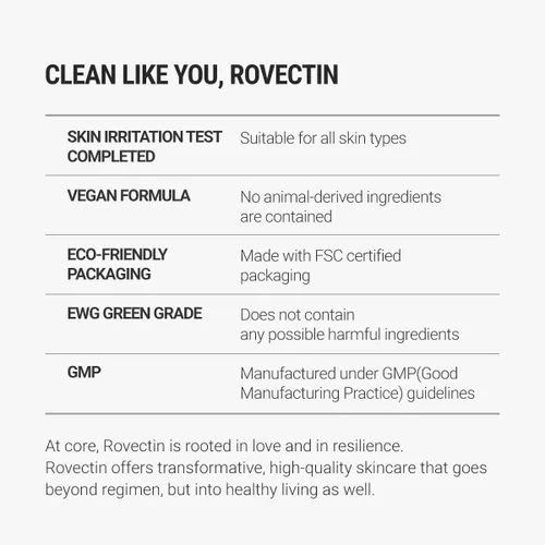 Vista 9 de ROVECTIN Cica Care - Bálsamo facial para aliviar el enrojecimiento inmediato para piel sensible y propensa al acné, manchas, reducción de cicatrices
