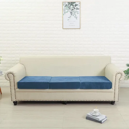 Vista 52 de Jonuiony Funda universal para sofá resistente al desgaste, fundas de terciopelo elástico para cojines separados para sofá, fundas de sofá