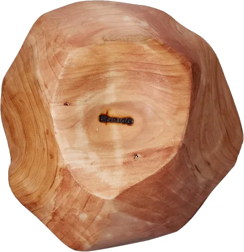 Vista 3 de Estantería para vino Enrico modelo colección madera de raíz. , Rojo