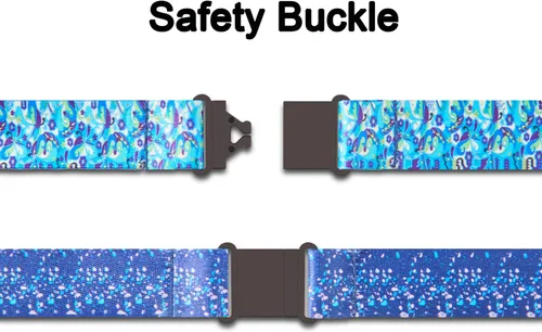 Vista 5 de YOUOWO Paquete de 5 bonitos cordones para mujeres y niños, tarjetas de identificación y portatarjetas, ancho de 0.79 pulgadas (0.8 in)