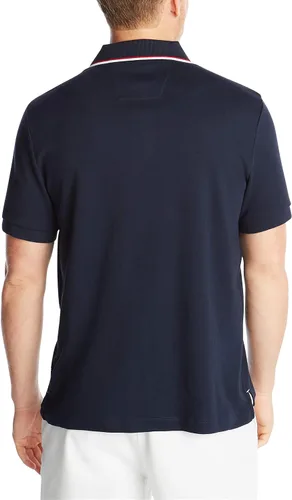 Vista 3 de Nautica Polo de manga corta con cuello de doble punta para hombre