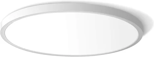 Vista 22 de inShareplus Lámpara de techo LED de 7 pulgadas, color blanco de 12 W (equivalente a 120 W) 5000 K, luces de techo blancas de montaje empotrado