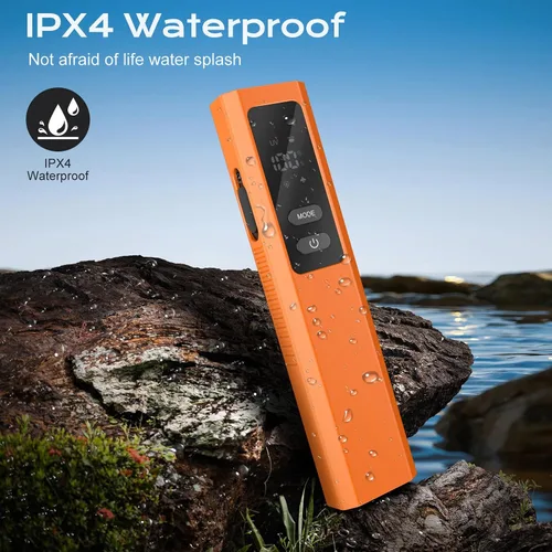 Vista 9 de EDC Flashlight 4 in 1 Pocket Magnetic Slim Flat Flashlight High Lumens Work Light with Green Beam & UV Light & Warning Light Combo EDC Rechargeable