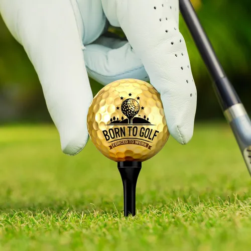 Vista 3 de Arrowbash Pelotas de golf de jubilación con camisetas y caja de regalo, regalos divertidos de jubilación para papá, compañeros de trabajo, golfistas