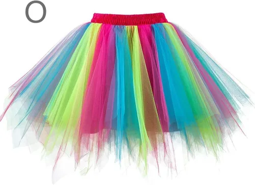 Vista 84 de Falda tutú de ballet para disfraz de fiesta de mujer