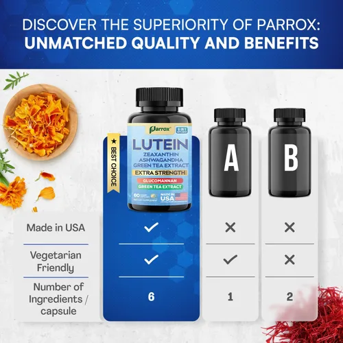 Vista 9 de Myo - Paquete de inositol y luteína – Complejo de inositol de mio y D-Chiro 16 en 1 con DIM, berberina y casteberry + apoyo 6 en 1 para los ojos
