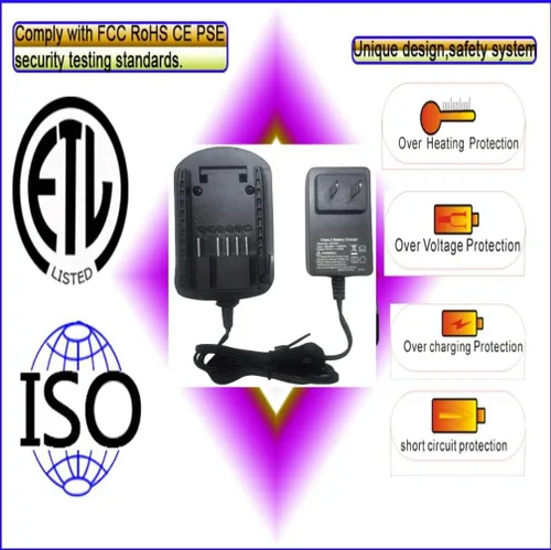 Vista 5 de WA3740 Cargador de batería de iones de litio de 32 voltios para baterías de iones de litio Worx WA3537