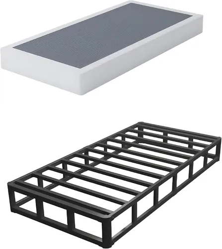 Vista 4 de XINXINYAN Twin Box Spring de 7 pulgadas de alta capacidad de carga