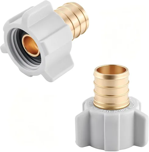 Vista 8 de Codo giratorio NPT hembra de 1/2 pulgada Pex × 1/2 pulgada sin plomo, compatible con PEX-B, paquete de 2