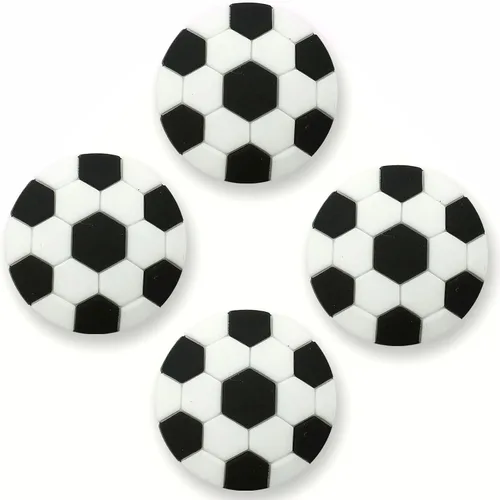 Vista 3 de Dijes deportivos para zapatos de zueco para decoración de zapatos de fútbol, baloncesto, fútbol, béisbol, sóftbol, fútbol para zapatos para niños
