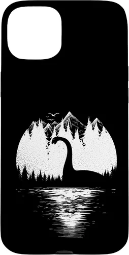 Vista 9 de Loch Ness Monster for Kids Men Women! Nessie Lake Mountains Case for iPhone 16