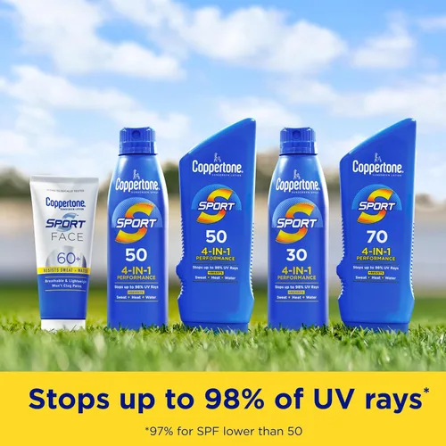Vista 4 de Coppertone Sport Crema solar 30 SPF, 7 oz – Pack de 2