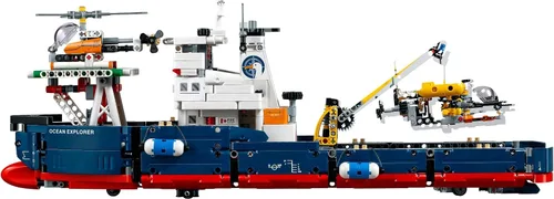 Vista 4 de LEGO Technic juego explorador oceánico.