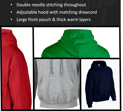 Vista 6 de Crazy Dog T-Shirts Divertidas sudaderas unisex con capucha sarcástica para hombres y mujeres con frases divertidas