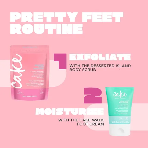 Vista 7 de Cake Beauty Walk Triplemint - Crema para pies, 3.4 onzas líquidas (paquete de 3)
