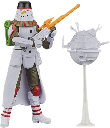 Vista 3 de Star Wars Black Series Snowtrooper - Figura de acción exclusiva [edición navideña]