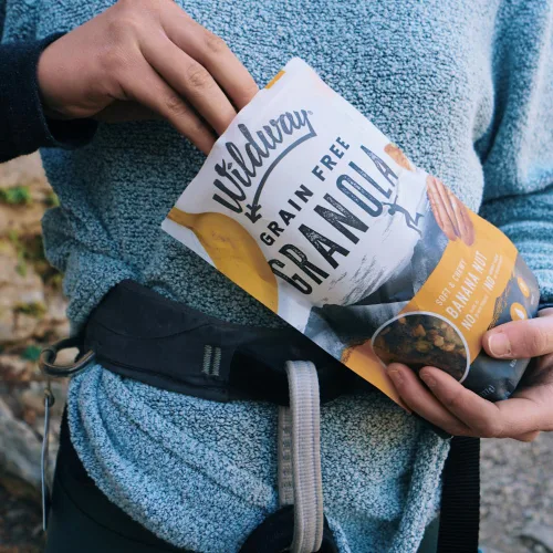 Vista 9 de Wildway Granola Keto con ingredientes orgánicos, manzana y canela, cereales sin granos, sin gluten, vegana, baja en carbohidratos y sin azúcar