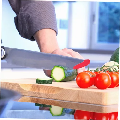 Vista 9 de 4 Unidades Cuchillos Protector Universal Cuchillo Manga Cortadores Punta Protección Mangas Plástico Punta para Cocina 30 unids*4