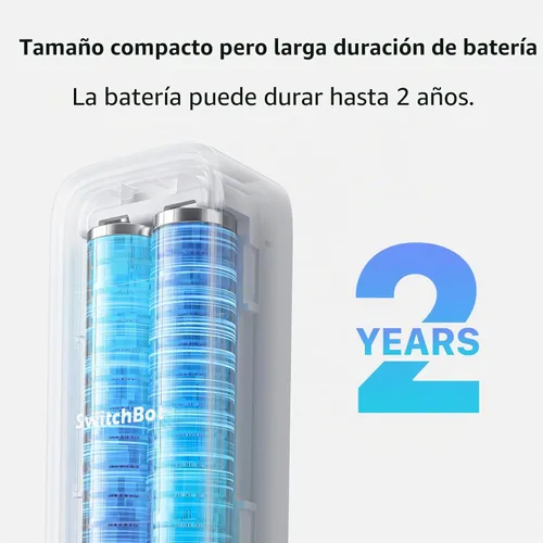 Vista 5 de SwitchBot IP65 Termómetro Higrómetro para interiores y exteriores inalámbrico Alcance Bluetooth de 394 pies, termómetro para refrigerador