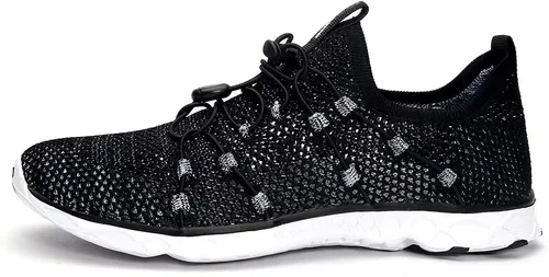 Vista 2 de MOERDENG Zapatos de agua de secado rápido para hombre, ligeros, para deportes al aire libre, playa, piscina, ejercicio