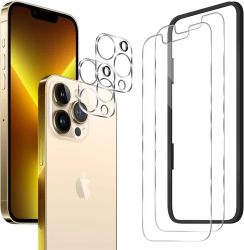 Vista 18 de ArmorSuit [Paquete de 2+2] para Google Pixel 6 [6.4 pulgadas] Protector de pantalla de vidrio templado + protector de lente de cámara compatible