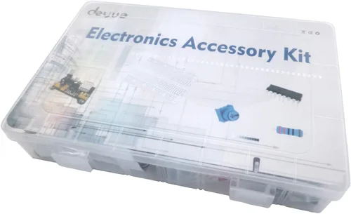 Vista 6 de Kit de arranque electrónico 458 para Arduino Raspberry Pi Kit de inicio de componentes electrónicos básicos Módulo de fuente de alimentación