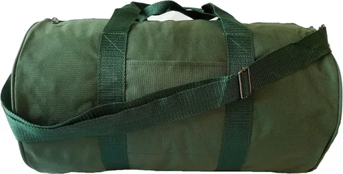 Vista 2 de ImpecGear Bolsas De Viaje Gimnasio Carry On Bag 18" Round Duffel Duffle Bag Sports Duffel Roll Bag - Verde