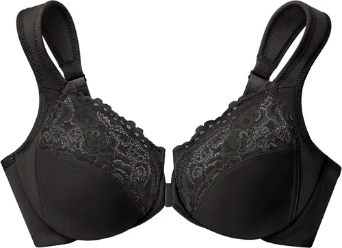 Vista 4 de Glamorise Women's Wonderwire Front-closure Bra Underwire #1245