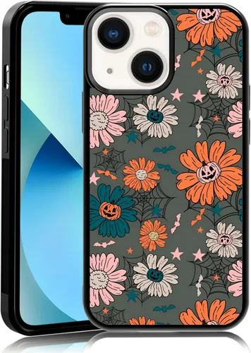 Vista 9 de Funda para iPhone 11 Pro Max, funda protectora de poliuretano termoplástico (TPU) a prueba de golpes, diseño de cabeza de calabaza, diseño de araña