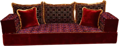 Vista 31 de arabicsofa Cojines Majlis de piso tradicionales: asientos modulares Diwan seccionales