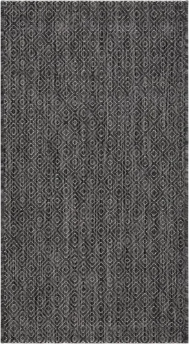 Vista 2 de SAFAVIEH Courtyard Collection CY8520 - Alfombra decorativa sólida para interiores y exteriores, impermeable, fácil limpieza, 2 x 3 pies 7 pulgadas