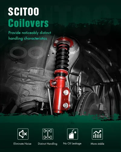 Vista 2 de SCITOO Kit de bajado de bobinado para Chevrolet para Camaro 10-15 puntales