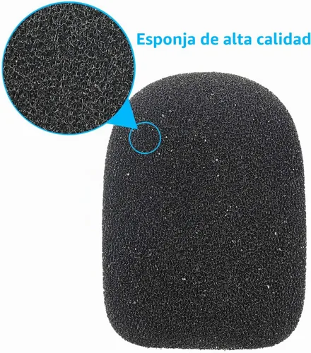 Vista 5 de YOUSHARES Filtro anti-pop para micrófono NT1-A - Funda de esponja para parabrisas de micrófono para Rode NT1-A, NT2-A, NTK, NT1000, NT2000, K2