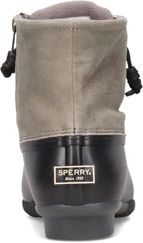 Vista 5 de Sperry Botas de lluvia Saltwater de piel de 2 ojosazul marino para mujer