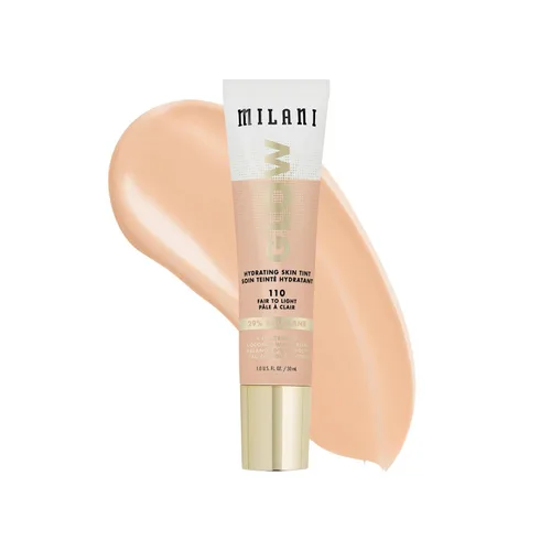 Vista 9 de Milani Tinte hidratante para la piel Glow - de medio a oscuro, acabado brillante, cobertura ligera, libre de crueldad
