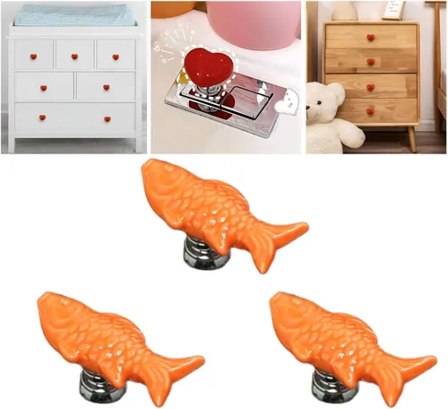 Vista 10 de Love Heart - Botón de inodoro con forma de corazón, botón de repuesto para inodoro, sin necesidad de perforar agujeros, pomos de cajón, decoración