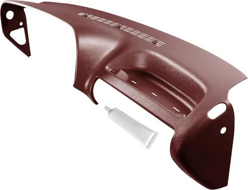 Vista 10 de DashSkin Cubierta para salpicadero compatible con SUV y camionetas GM 95-96 en color negro, tapa de plástico moldeado duro para salpicadero