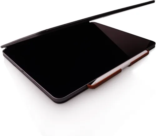 Vista 3 de Thankscase Portalápices compatible con Apple iPad mini 6, para usar con funda Smart Folio y lápiz de 2ª generación, piel sintética integrada