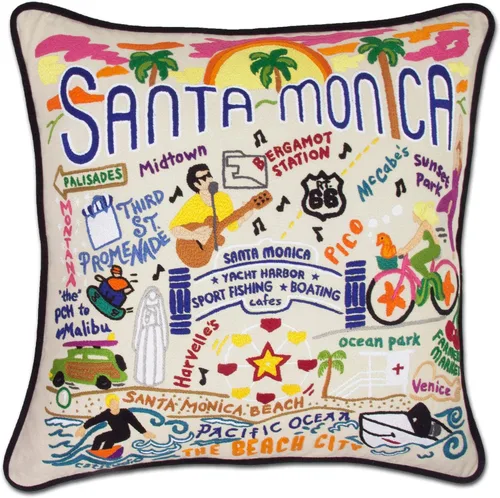 Vista 20 de Catstudio Portland (Oregon) - Almohada decorativa bordada