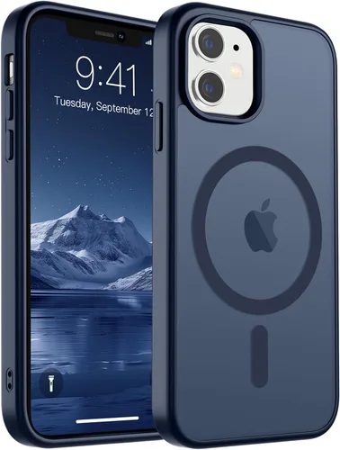 Vista 34 de SUPFINE Funda magnética para iPhone SE 2022 (3ª)/2020 (2ª), iPhone 8 (compatible con MagSafe) (protección contra caídas de grado militar), funda