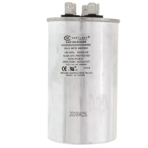 Vista 16 de HVAC Genius - Condensador de 5 condensadores MFD de 370 o 440 VCA 5uf de funcionamiento ovalado para motor de ventilador, condensador de soplador