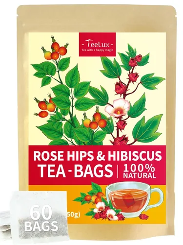 Vista 15 de TeeLux - Bolsas de té de cebada, sabor a nuez y tostado, sin cafeína, 0.07 oz x 50 bolsas Té de grano de cebada asada con aroma a nuez, sin