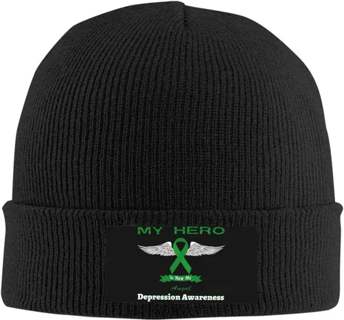 Vista 2 de Beanie Hat Stretchy Hat Soft Warmth Knit Hat Cap for Men & Women Unisex