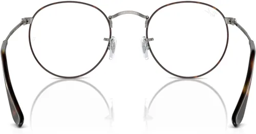 Vista 87 de Ray-Ban unisex-adult Rx3447v Round Metal Round Prescription Eyewear Frames