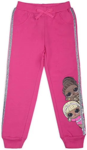 Vista 2 de L.O.L. Surprise! Dolls 2 Pack Jogger Sweatpants for Little Girls Aqua or Pink